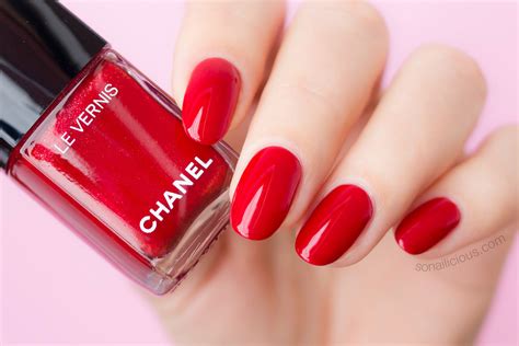 chanel red nail polish 2019|Chanel nail polish afterglow.